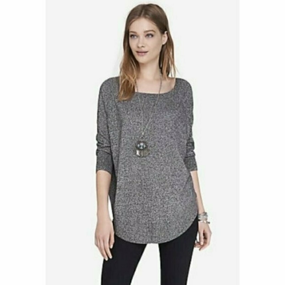 2 Express Dolman Circle Hem Sweater